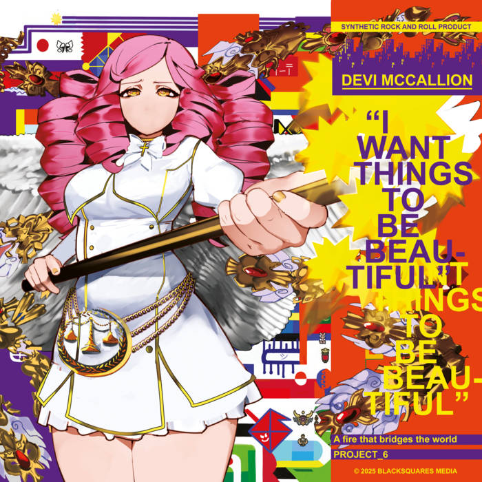 Devi McCallion — I WANT THINGS TO BE BEAUTIFUL cover artwork