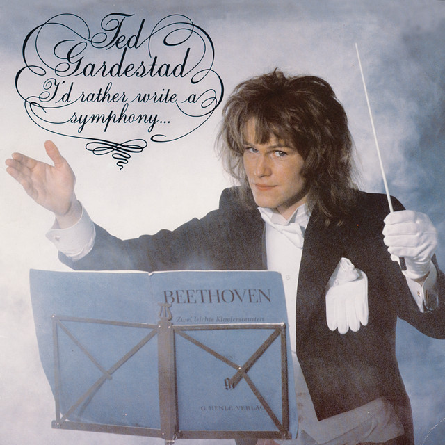Ted Gärdestad I'd Rather Write A Symphony cover artwork