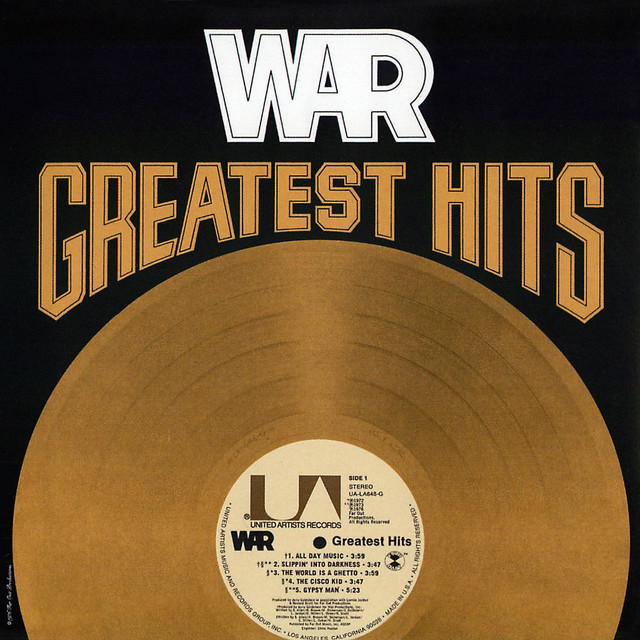 WAR Greatest Hits cover artwork
