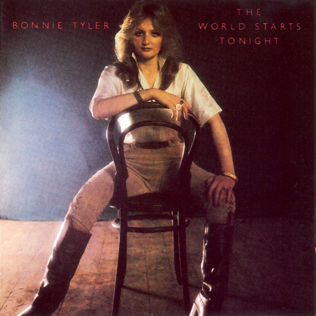 Bonnie Tyler The World Starts Tonight cover artwork