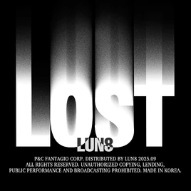 LUN8 LOST - 2nd Single Album cover artwork