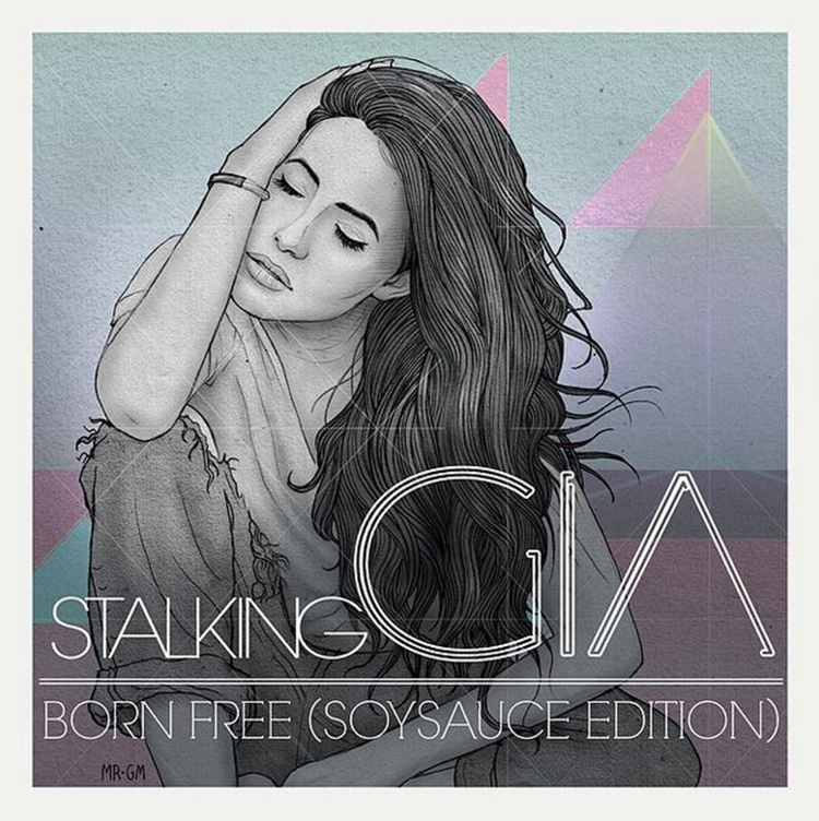 Stalking Gia — Born Free (SoySauce Edition) cover artwork