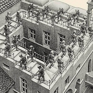 György Ligeti — Etude No. 13, L'escalier du diable "The Devil's Staircase" cover artwork