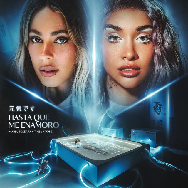 Maria Becerra & TINI — HASTA QUE ME ENAMORO cover artwork