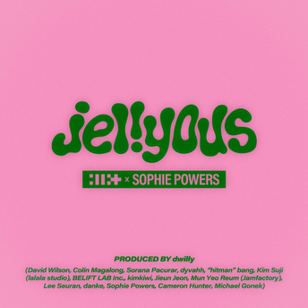 ILLIT & Sophie Powers — jellyous cover artwork