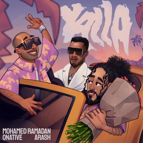 Mohamed Ramadan, Onative, & Arash — YALLA cover artwork