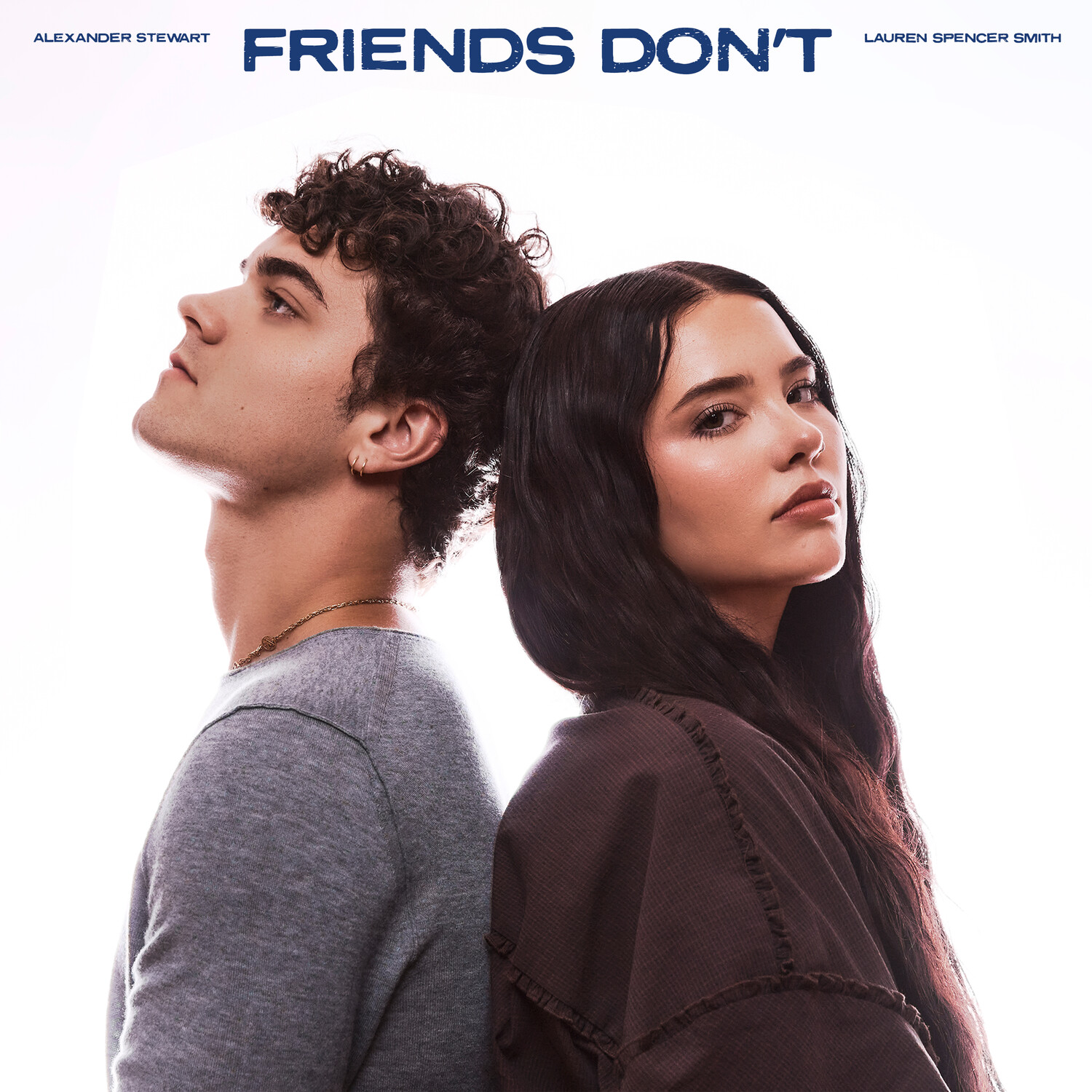 Alexander Stewart & Lauren Spencer Smith — Friends Don't cover artwork