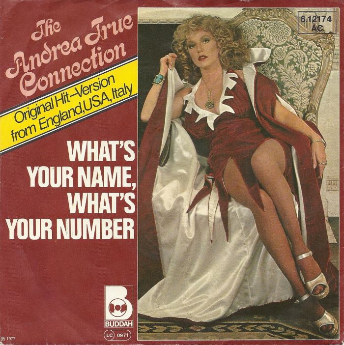 Andrea True Connection — What's Your Name, What's Your Number cover artwork