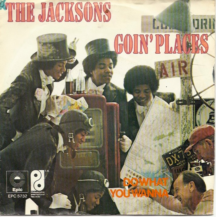 The Jacksons — Goin' Places cover artwork
