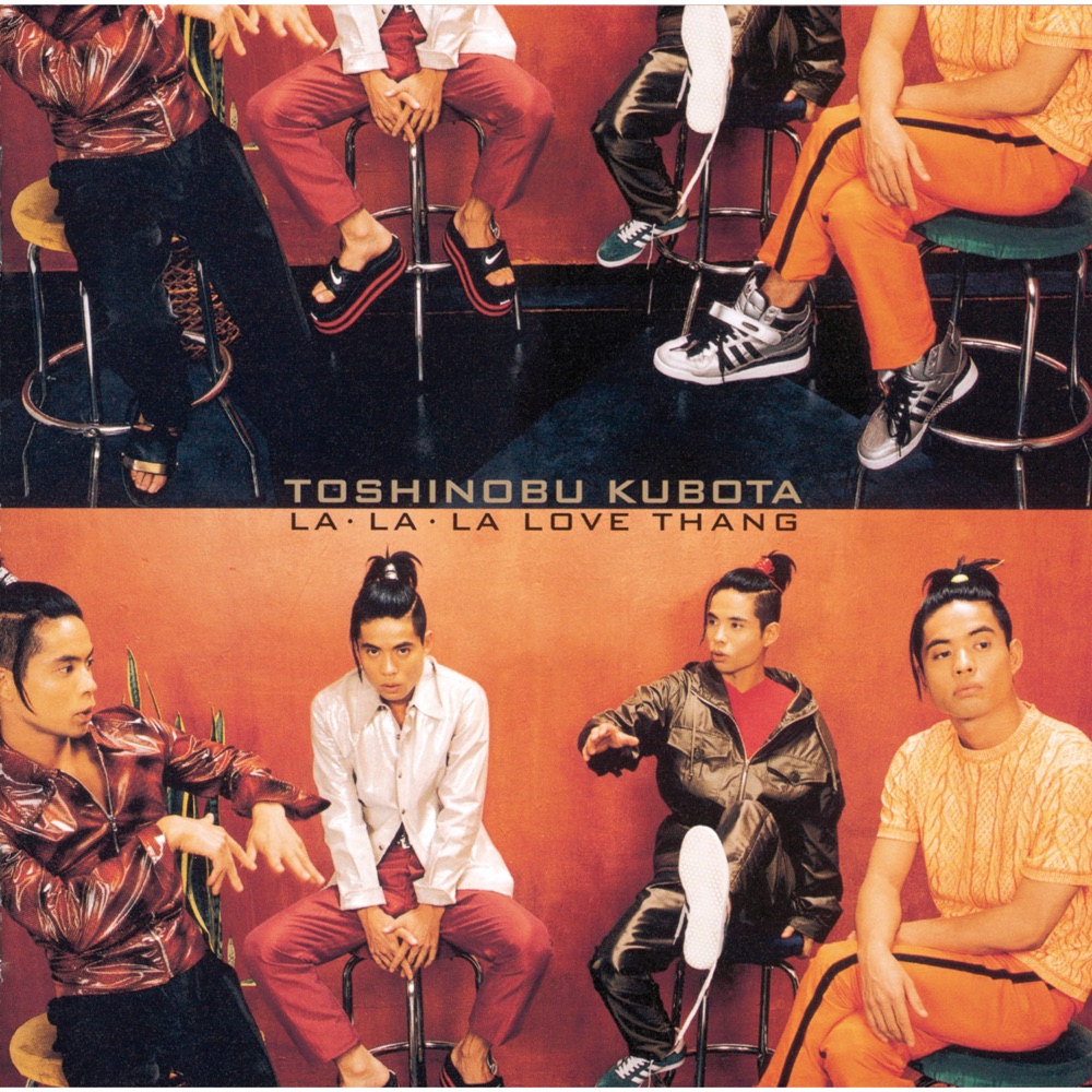 Toshinobu Kubota LA・LA・LA LOVE THANG cover artwork