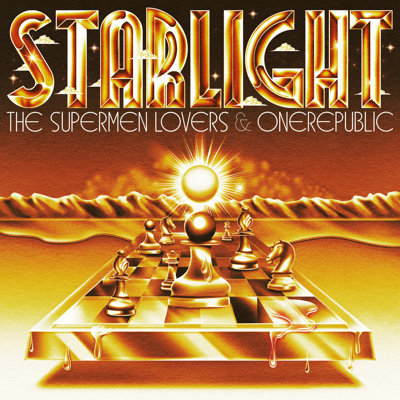 The Supermen Lovers & OneRepublic — Starlight (The Fame) cover artwork