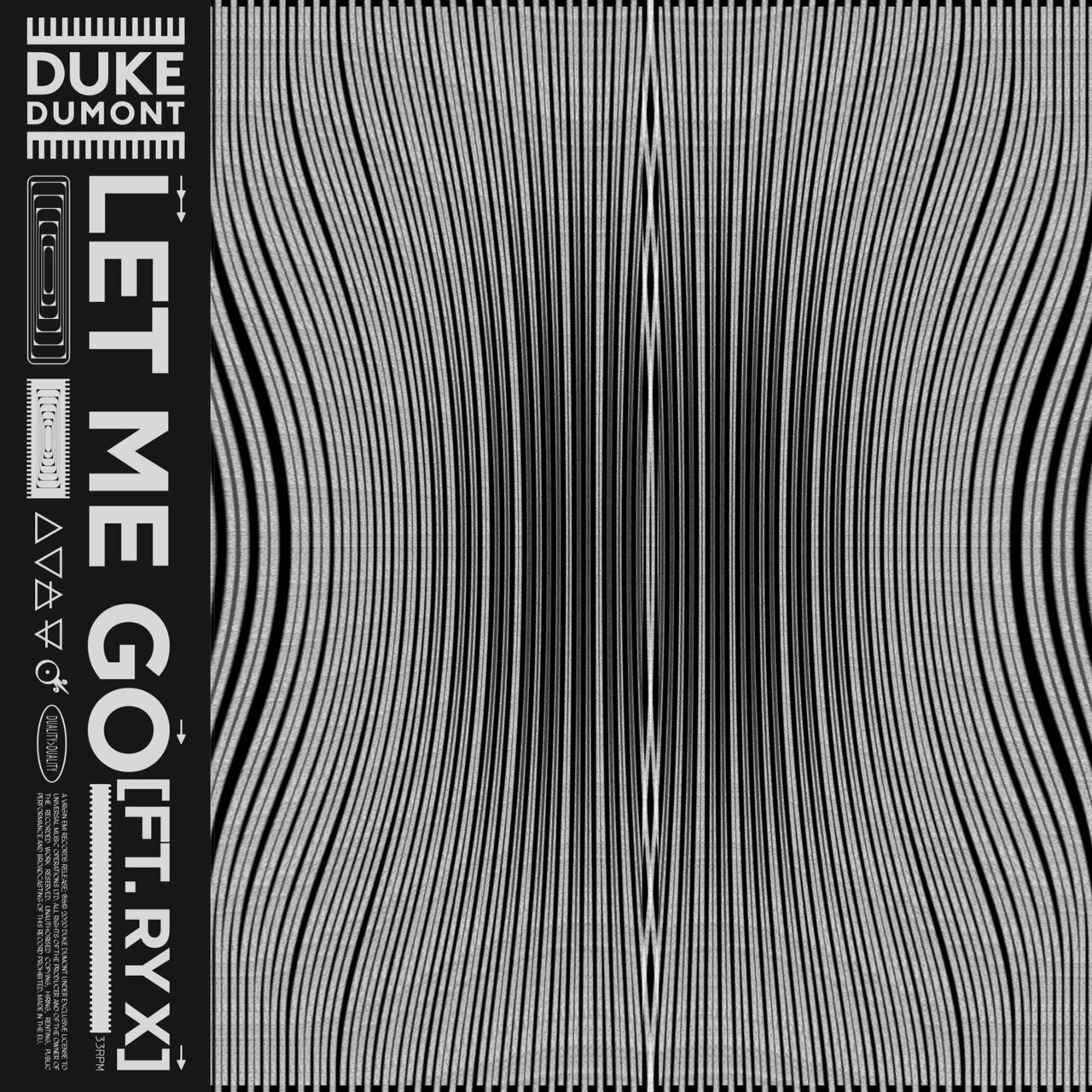 Duke Dumont & RY X — Let Me Go cover artwork