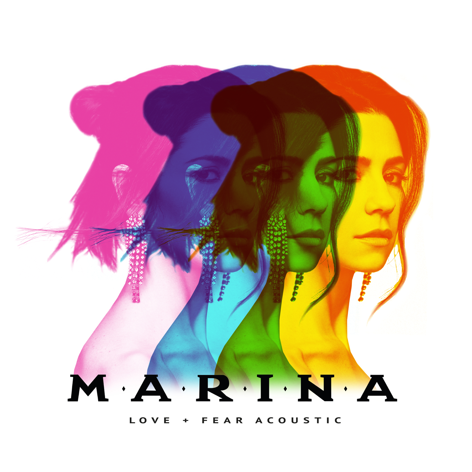 MARINA LOVE + FEAR (Acoustic) cover artwork