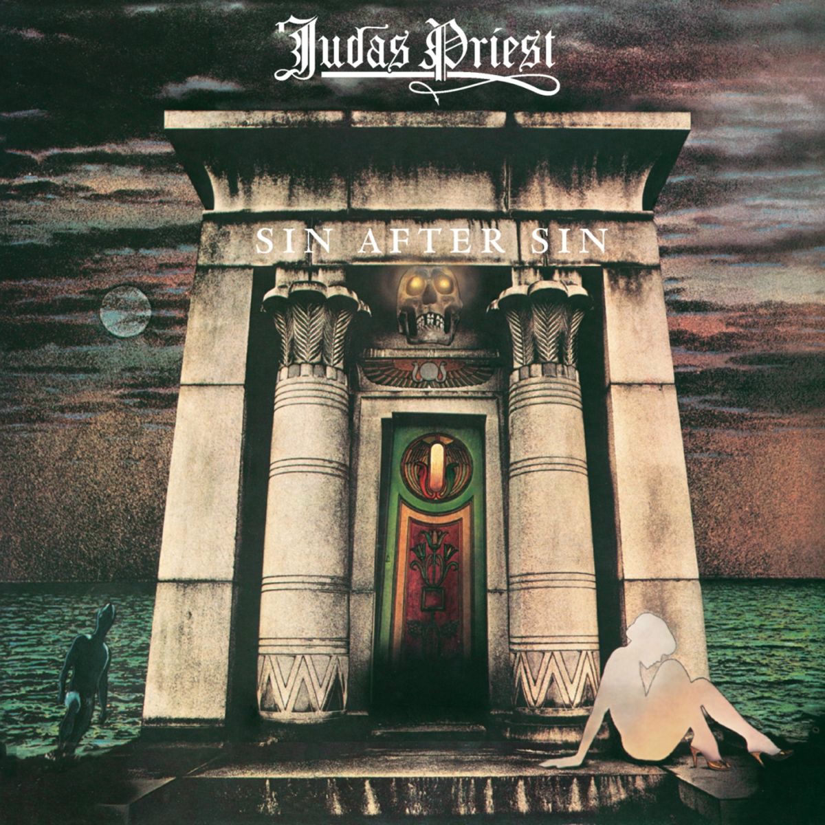 Judas Priest Sin After Sin cover artwork