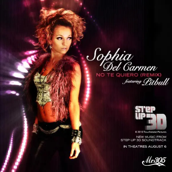 Sophia Del Carmen featuring Pitbull — No Te Quiero (Remix) cover artwork