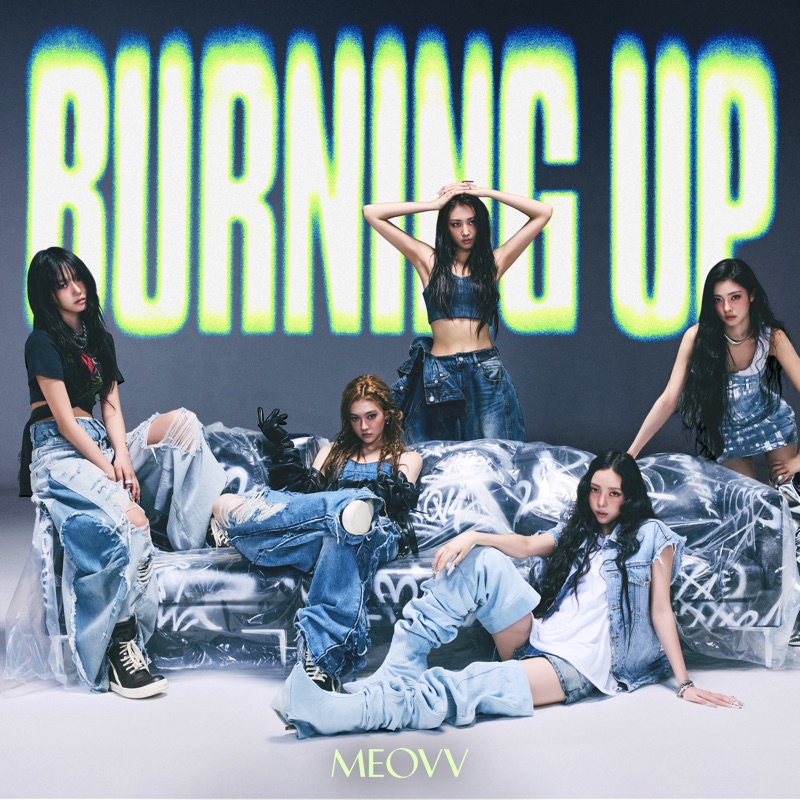 MEOVV — BURNING UP cover artwork