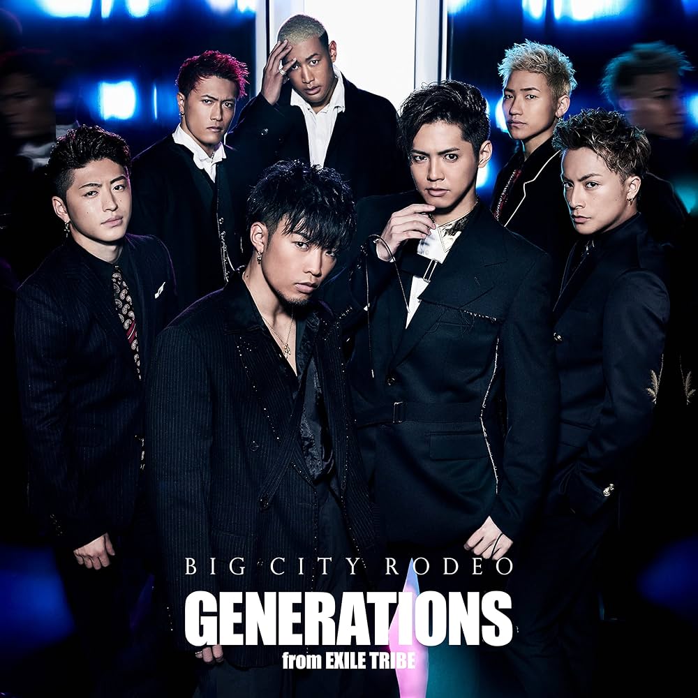 GENERATIONS from EXILE TRIBE — BIG CITY RODEO cover artwork