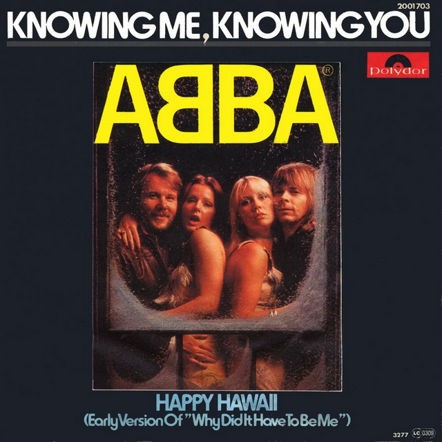 ABBA — Knowing Me, Knowing You cover artwork