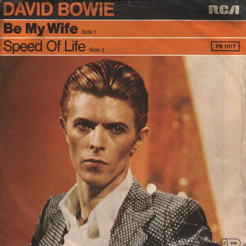 David Bowie — Be My Wife cover artwork