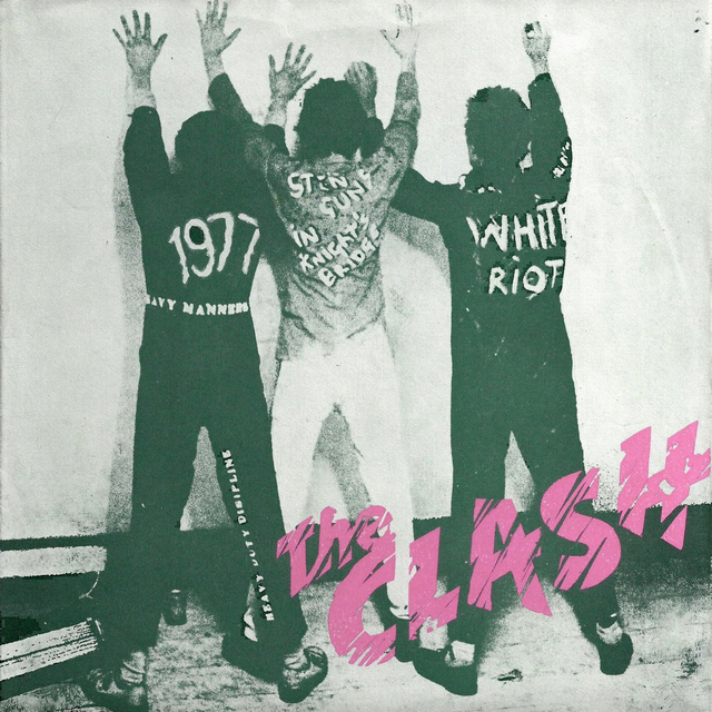 The Clash — White Riot cover artwork