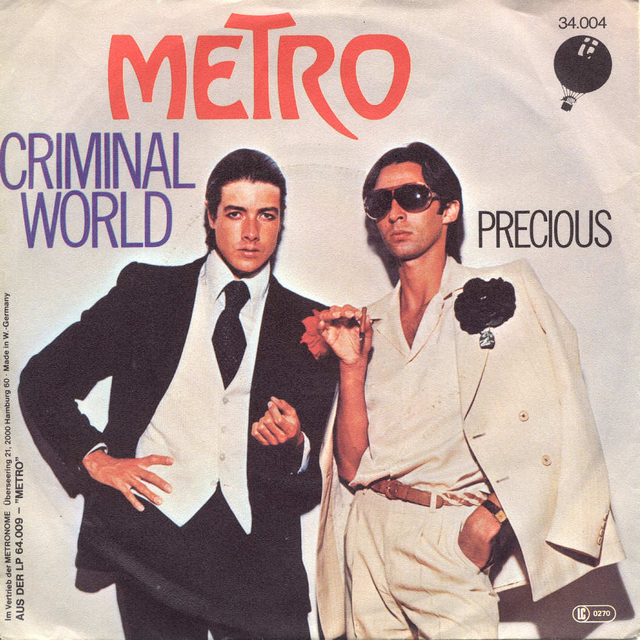 Metro [UK] — Criminal World cover artwork