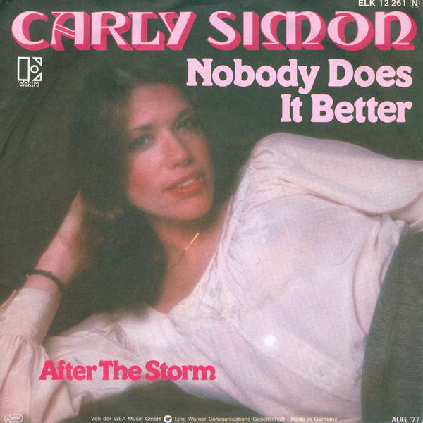 Carly Simon — Nobody Does It Better cover artwork
