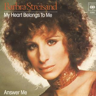 Barbra Streisand — My Heart Belongs to Me cover artwork