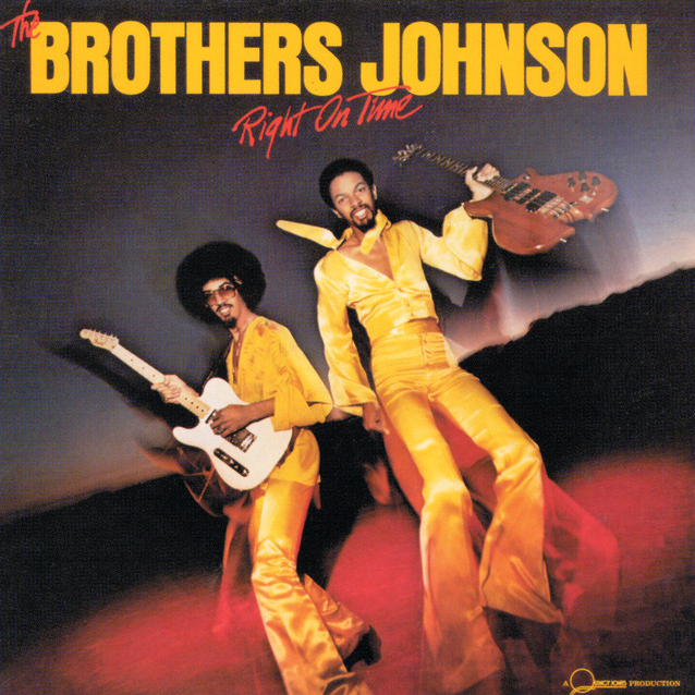 The Brothers Johnson Right On Time cover artwork
