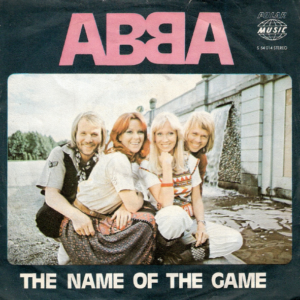 ABBA — The Name of the Game cover artwork