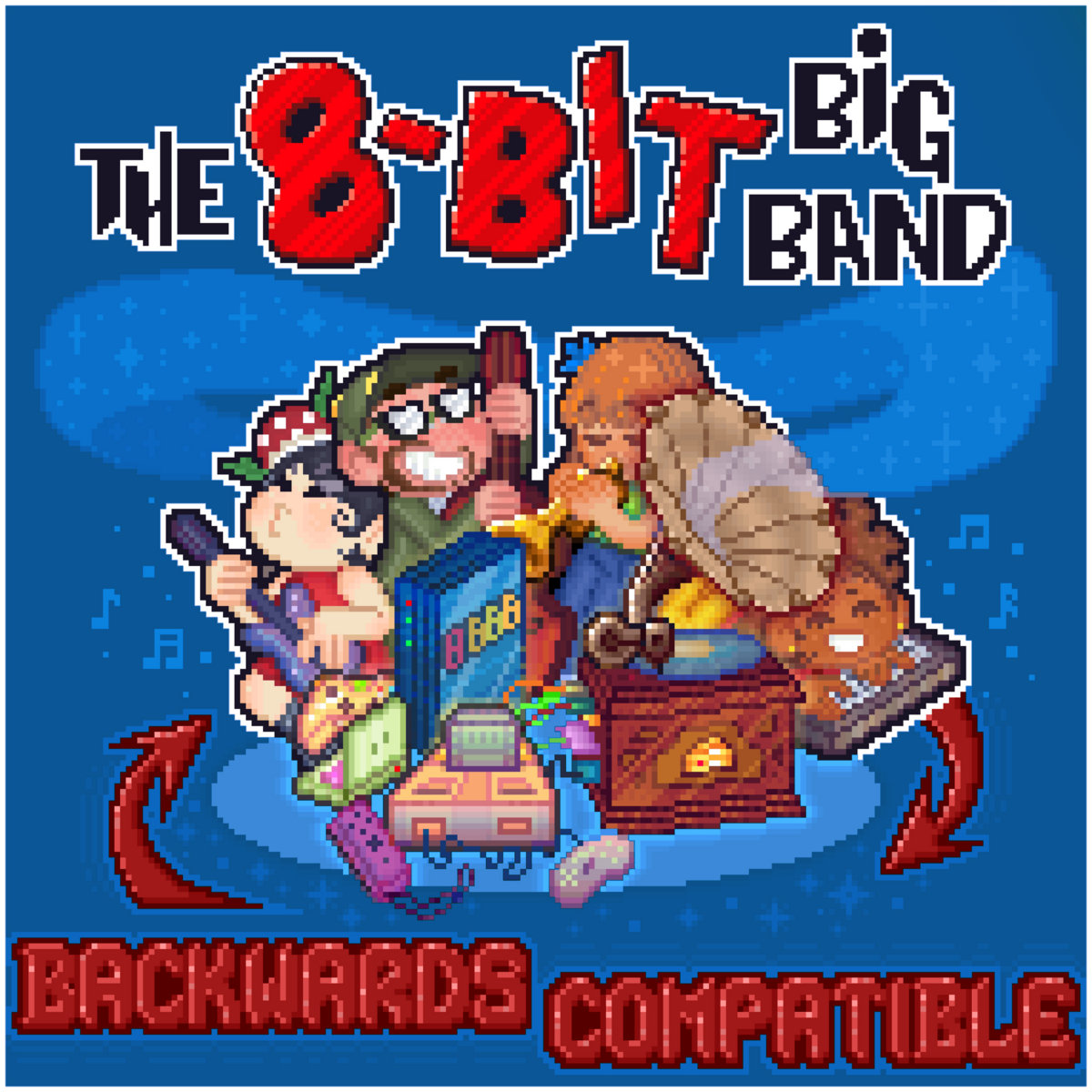 The 8-Bit Big Band Backward Compatible cover artwork