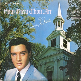 Elvis Presley How Great Thou Art cover artwork