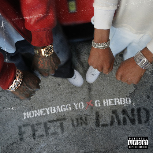 Moneybagg Yo featuring G Herbo — Feet On Land cover artwork