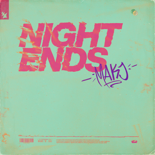 MAKJ — Night Ends cover artwork