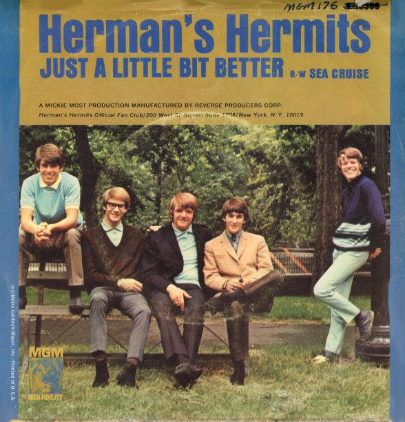 Herman's Hermits — Just A Little Bit Better cover artwork