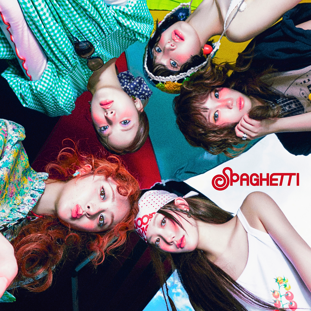 LE SSERAFIM featuring j-hope — SPAGHETTI cover artwork