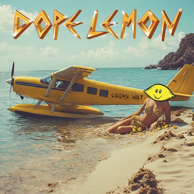 Dope Lemon Golden Wolf cover artwork