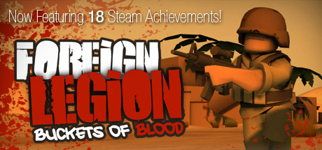 Sakari Games Foreign Legion: Buckets of Blood cover artwork