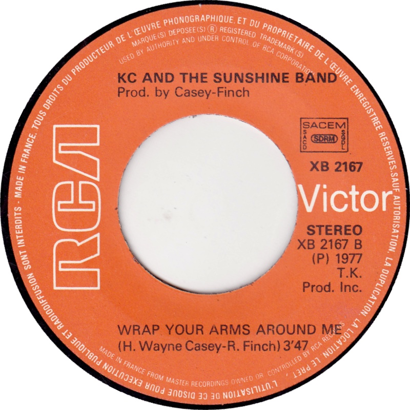 KC &amp; The Sunshine Band — Wrap Your Arms Around Me cover artwork