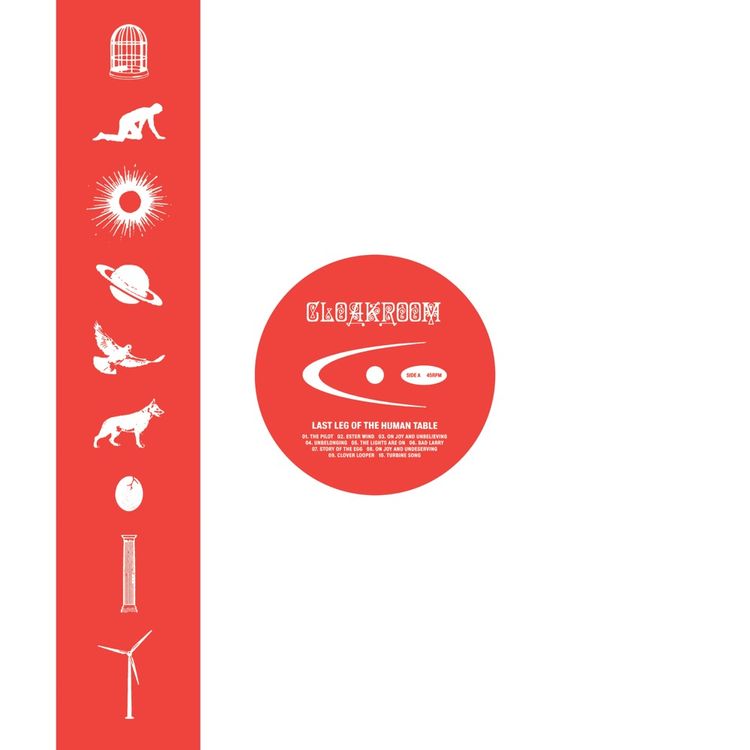Cloakroom Last Leg of the Human Table cover artwork