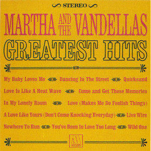 Martha &amp; The Vandellas Greatest Hits cover artwork