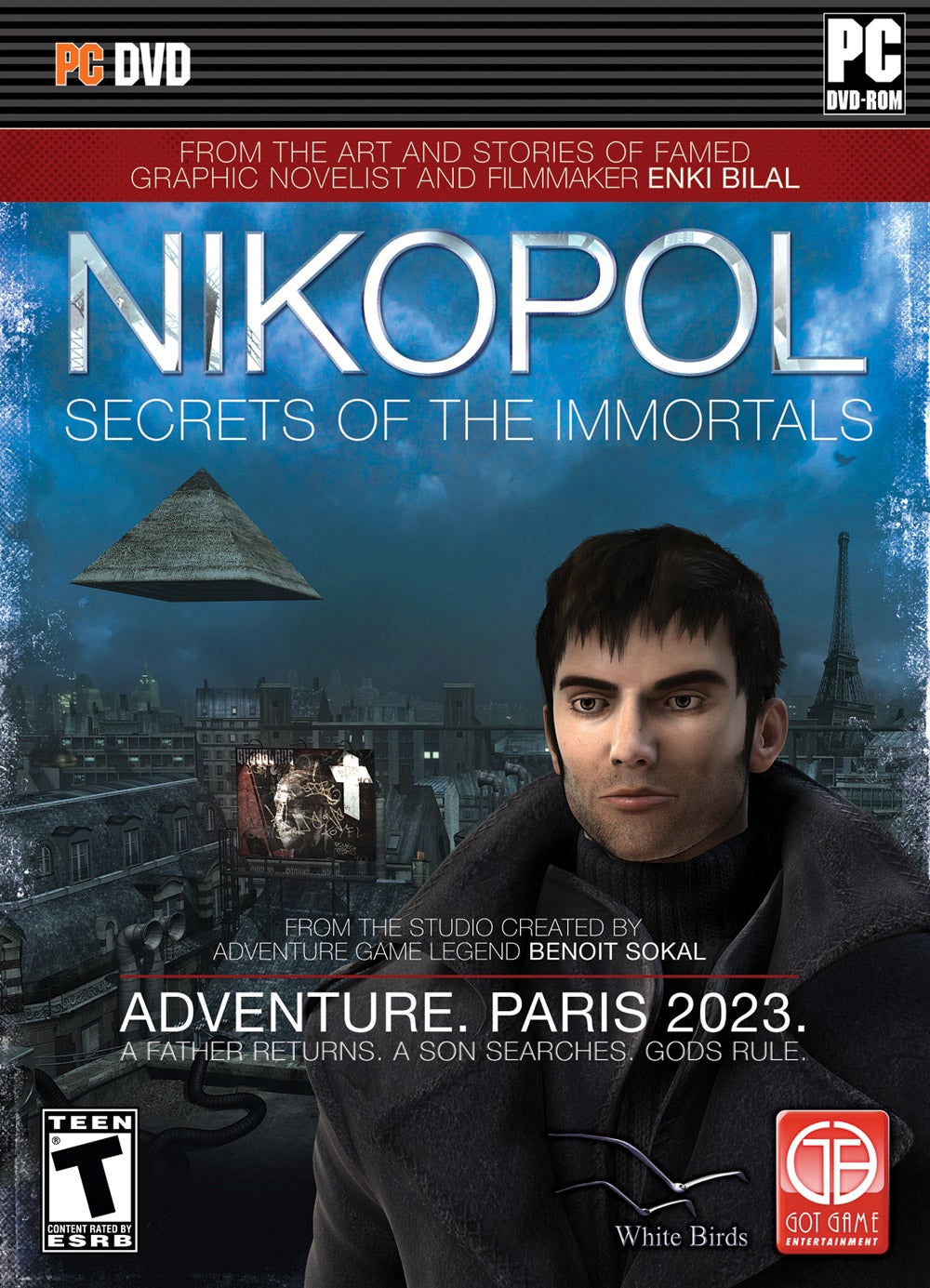 Meridian4 Nikopol: Secrets of the Immortals cover artwork