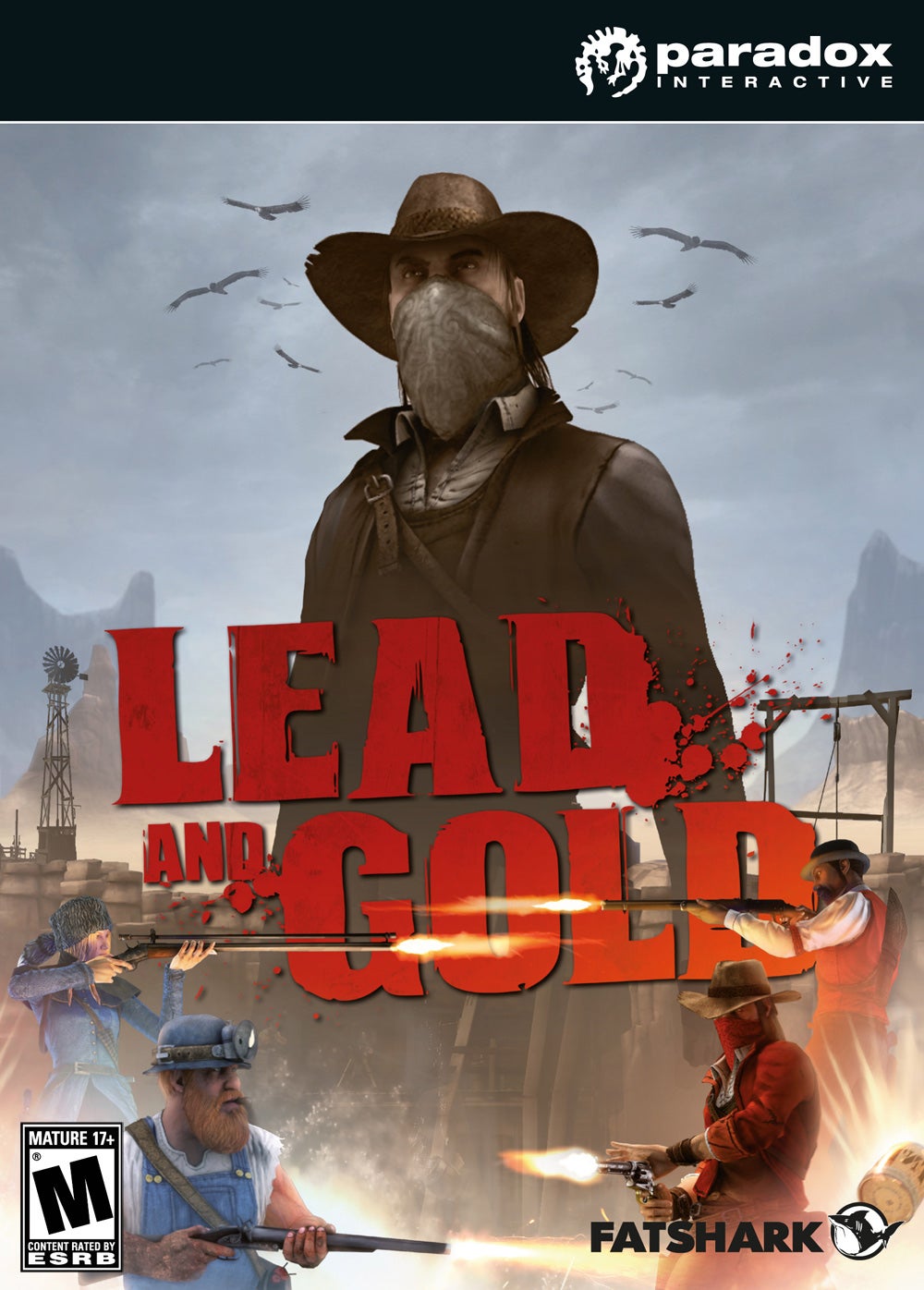 Fatshark ft. featuring Paradox Interactive Lead and Gold: Gangs of the Wild West cover artwork