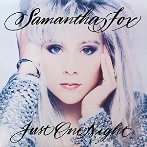Samantha Fox Just One Night cover artwork