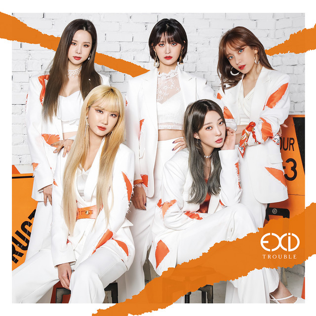 EXID TROUBLE cover artwork