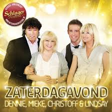 Dennie, Mieke, Christoff, & Lindsay — Zaterdagavond cover artwork