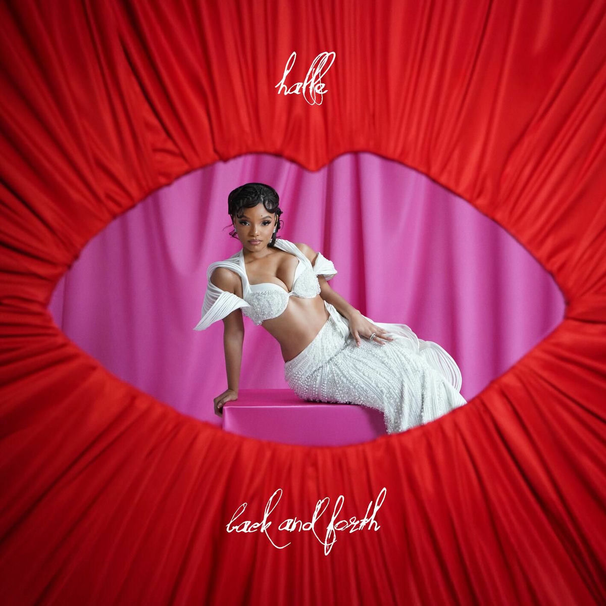 Halle — back and forth cover artwork