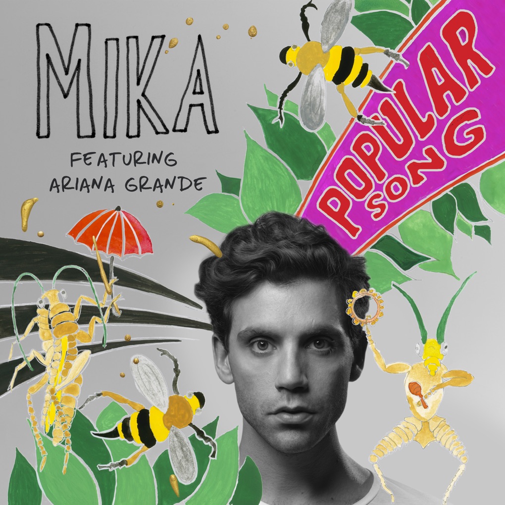 MIKA featuring Ariana Grande — Popular Song cover artwork