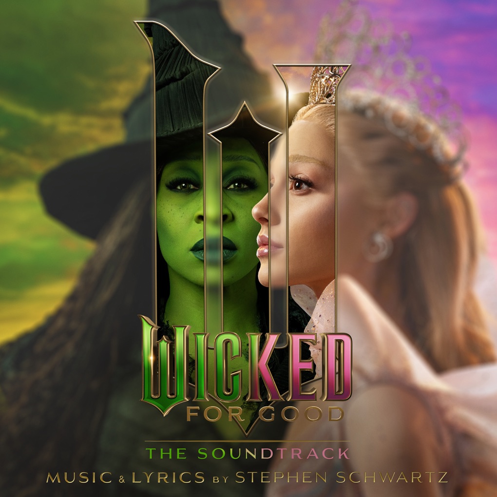Jeff Goldblum, Ariana Grande, & Cynthia Erivo — Wonderful cover artwork