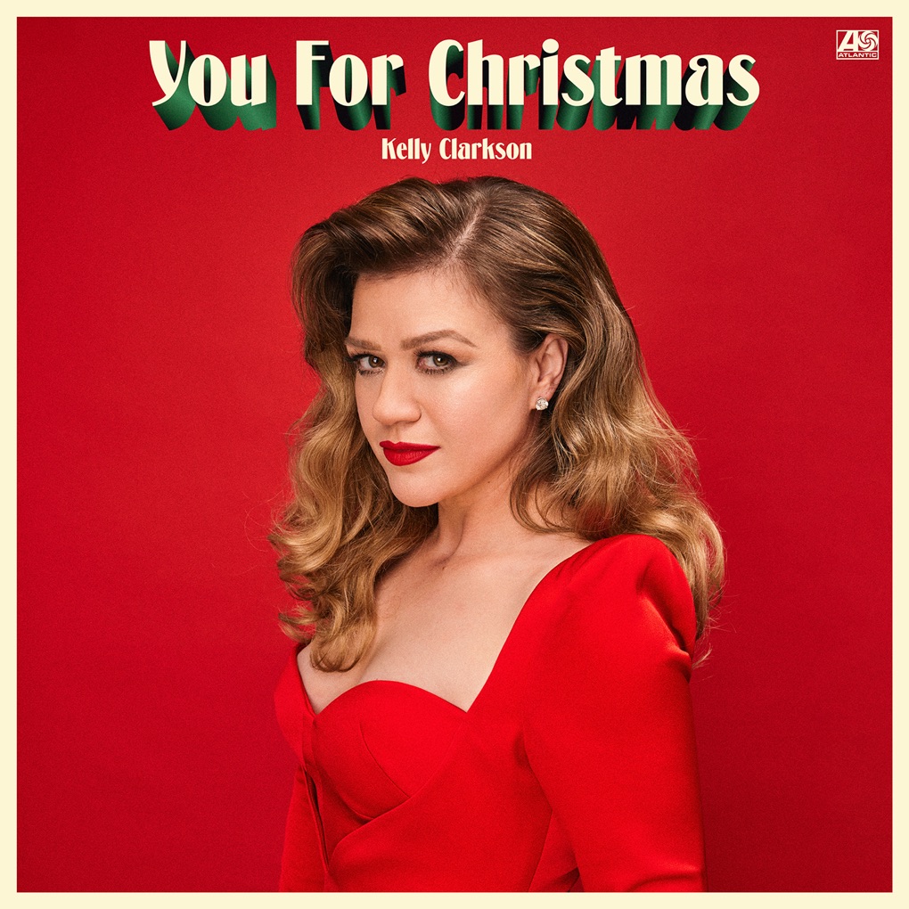 Kelly Clarkson — You for Christmas cover artwork