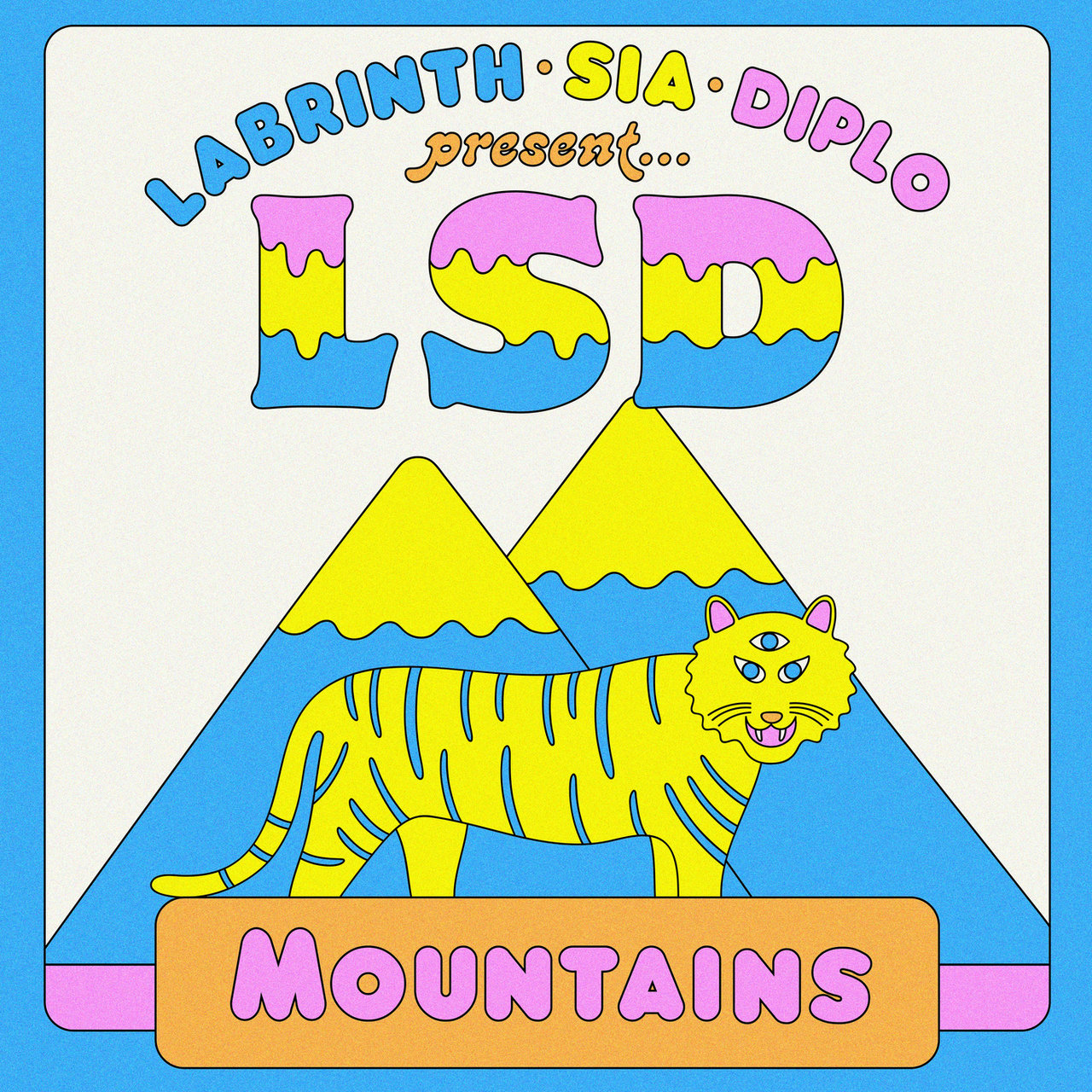 LSD featuring Sia, Diplo, & Labrinth — Mountains cover artwork